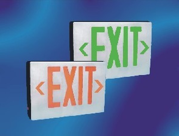 EM-DICST-800G Die-Cast Exit Sign