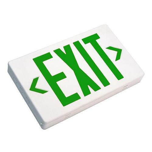 EZXTEU-2-G-B-EM Exit Sign