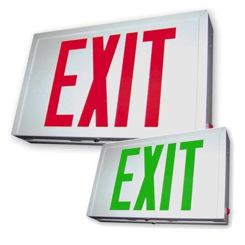 SXTEU Steel LED Exit Sign