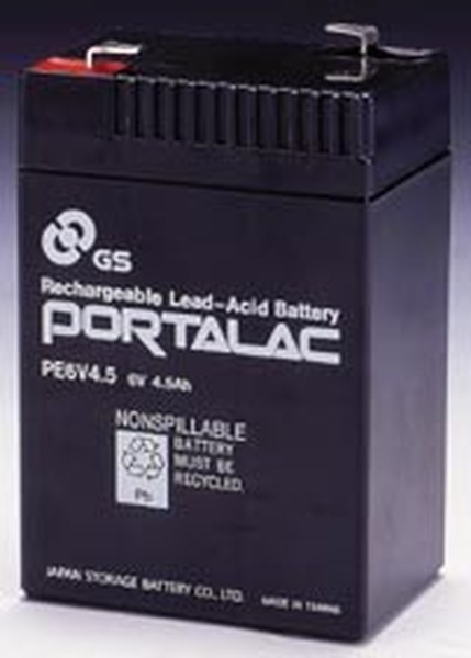 GS Battery 6 Volt 4-5 AH for many applications