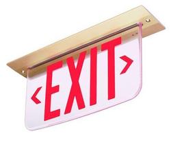 Image of Red LED UL Listed exit sign
