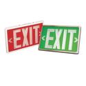EGX Brushed Aluminum Self-Luminous Exit Sign