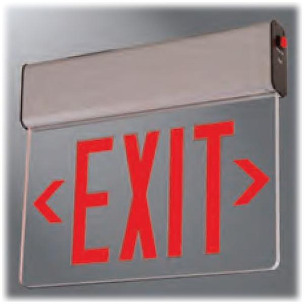 REUS - Surface Edge-Lit Exit Sign