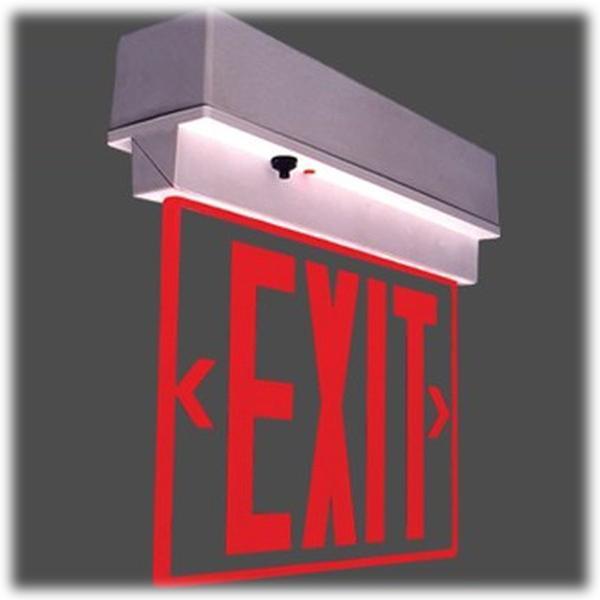 Unison Edge-Lit Exit Signs