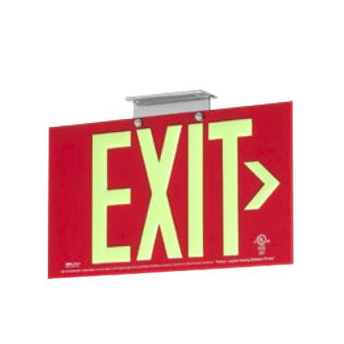 DPL 75' Acrylic Photoluminescent Exit Signs