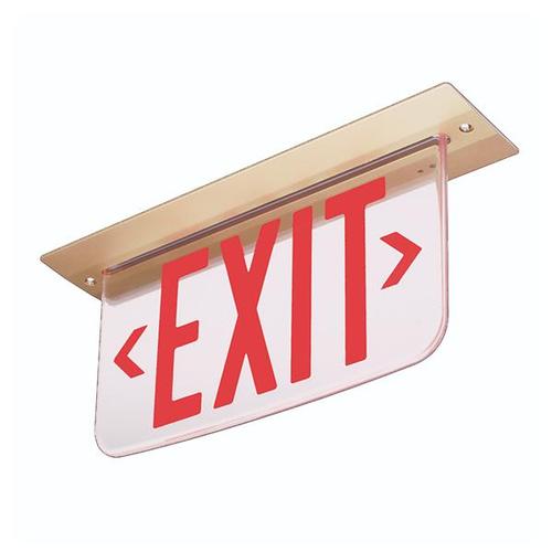 LE Series Recessed Edge-lit LED Exit Sign