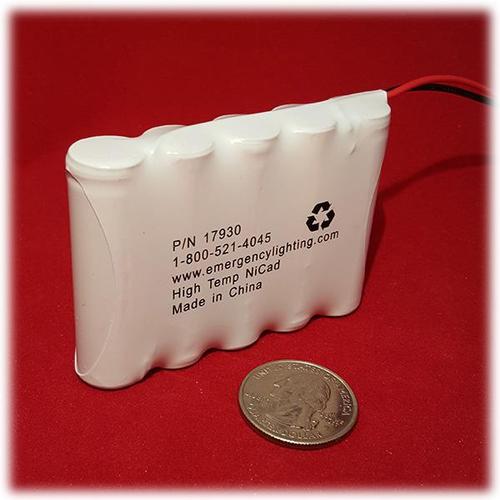 17930  6v AA NiCAD Battery Row
