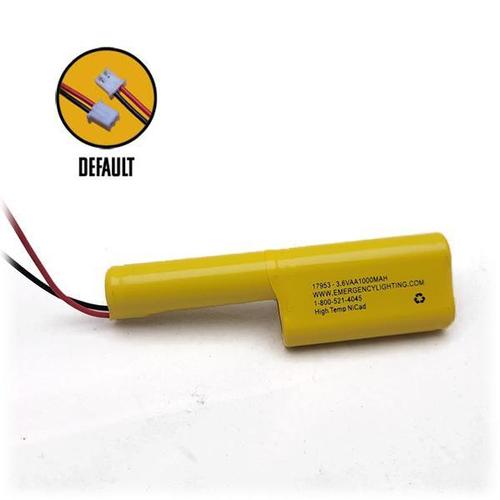 17953 3.6V AA NiCad Smoke Stack Battery Pack