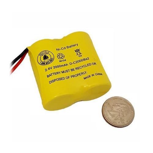 2.4V 2000mAh D-C2000Bx2