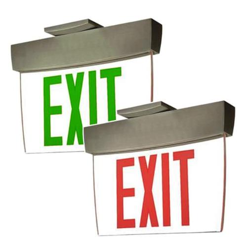 Caliber Series Edge-lit Exit Sign