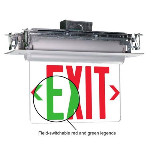S900U-RG Series LED Edge-lit Exit Sign