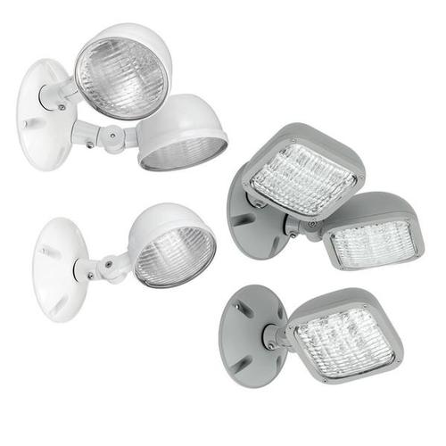 Hubbell Lighting Part # CCU2RC - Hubbell Lighting Dual-Lite 2-Light White  Integrated Led Chicago-Approved Emergency Light With Remote Capability - Emergency  Lighting - Home Depot Pro