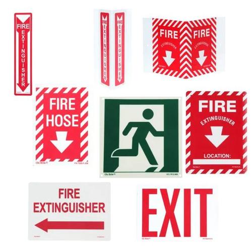 Glo Brite® Photoluminescent Signs