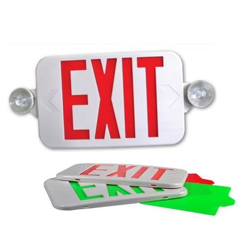 LCXS Series - Emergency Light/Exit Combo