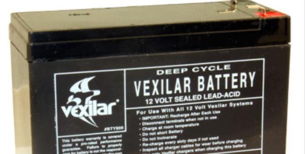 V-100 Vexilar Battery