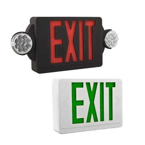 LHQM Series LED Exit Combo