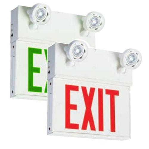 X10 LED Series Combo Exit Sign