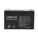 UB670 (6V 7aHr)