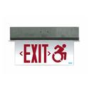OL2-CT Connecticut Approved Edge-lit Exit Sign