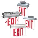 NY900U Series New York City Approved LED Edge-lit Exit Sign