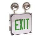 CWLXTE Wet Location Combo Exit Sign