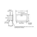 RP Series Recessed Architectural LED Emergency Light